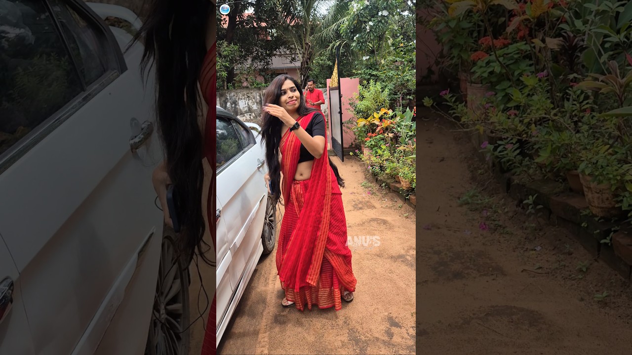 Renu Sudhi arrives in a beautiful dress for her new album shoot #renusudhi #album
