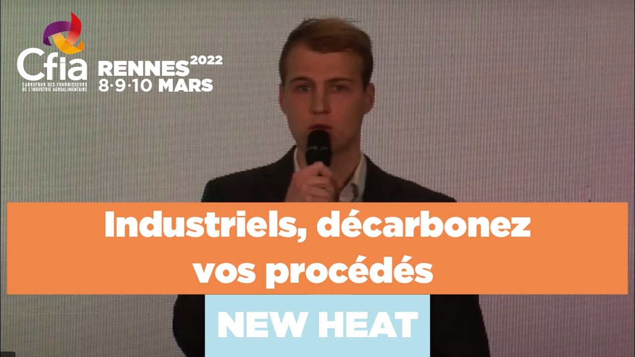 Keynote NEW HEAT : Industriels, décarbonez vos procédés !