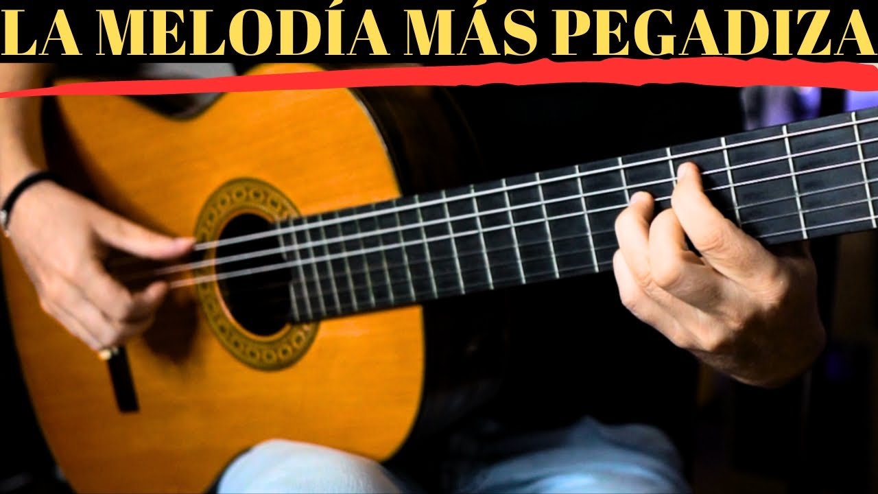 La MELODÍA más PEGADIZA❤️CUANDO LA ESCUCHES la querrás APRENDER en tu GUITARRA!!