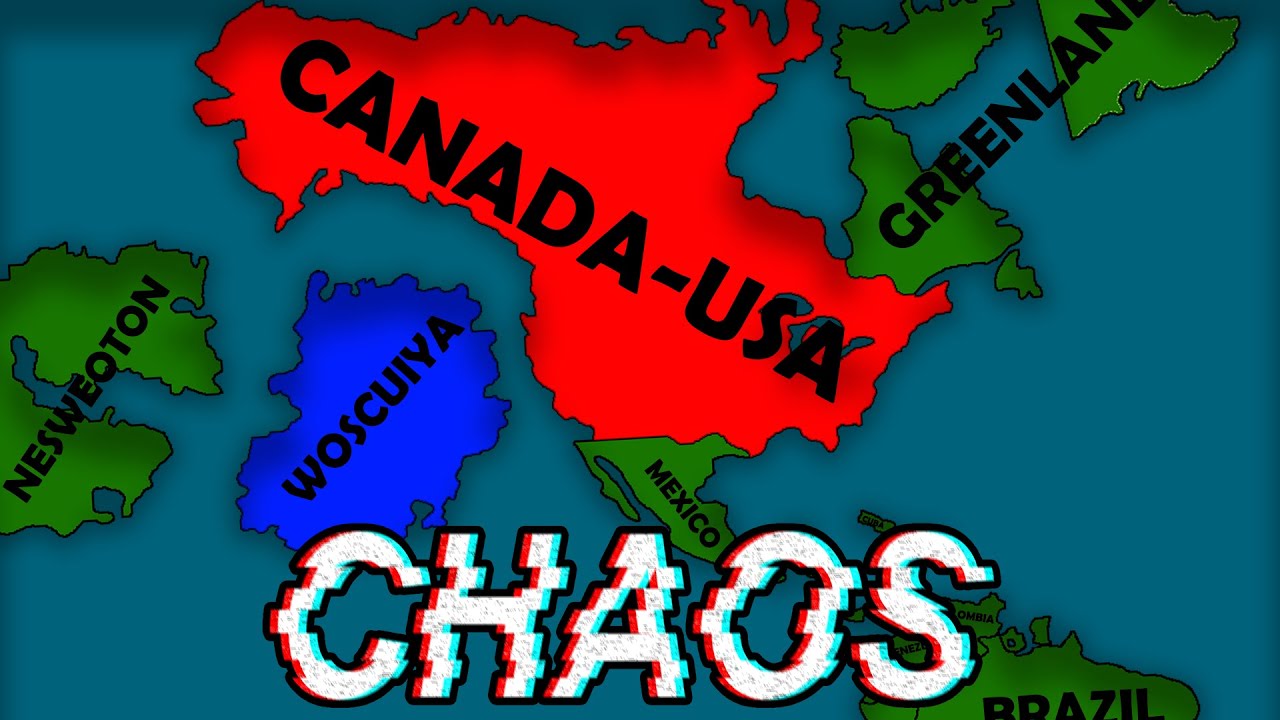 Chaos in a Nutshell 6 America Map