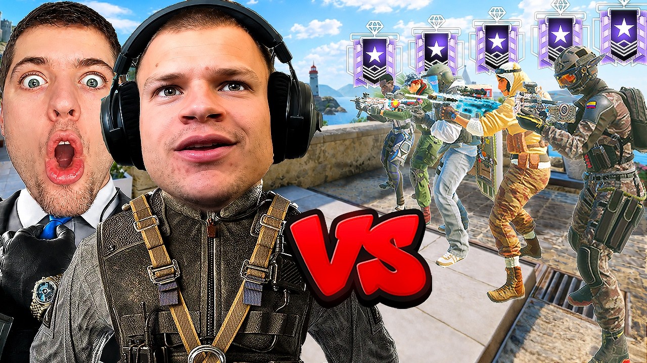 Смогут ли 2 чемпиона победить 5 алмазов? (Rainbow Six Siege)