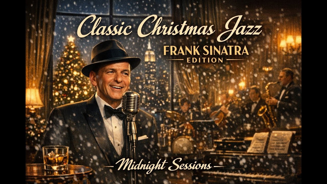 🎄 Sinatra Style Christmas Jazz | Classic Holiday Crooner Vibes | Midnight Sessions