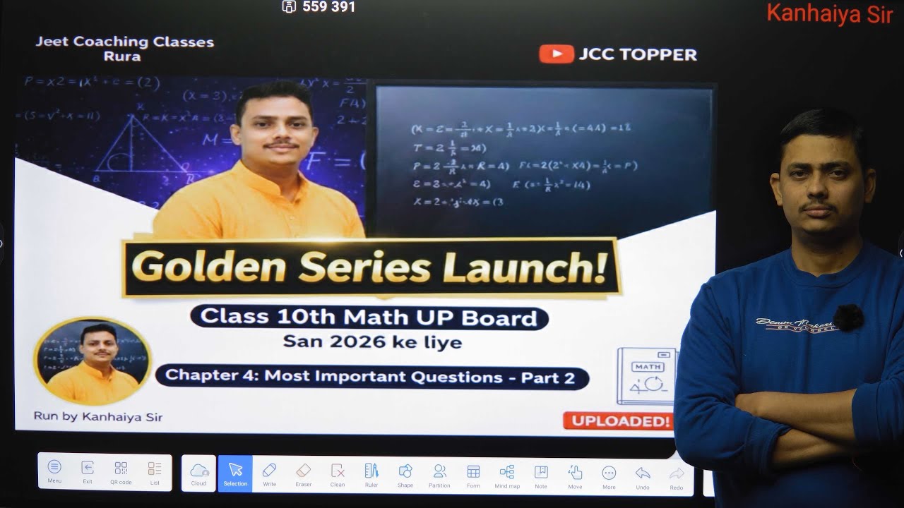 Golden series 10th class up board 2026 chapter -4  part-2