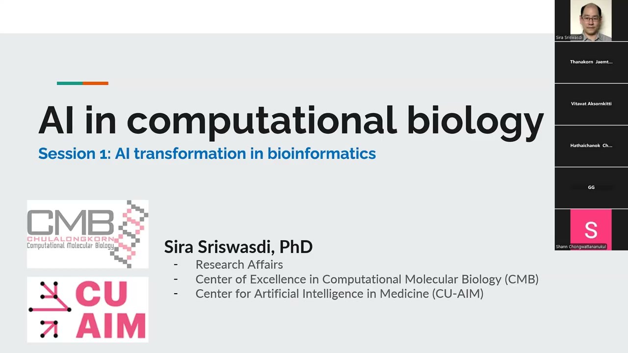 AI in Comp Biol - L1 - AI transformation in bioinformatics