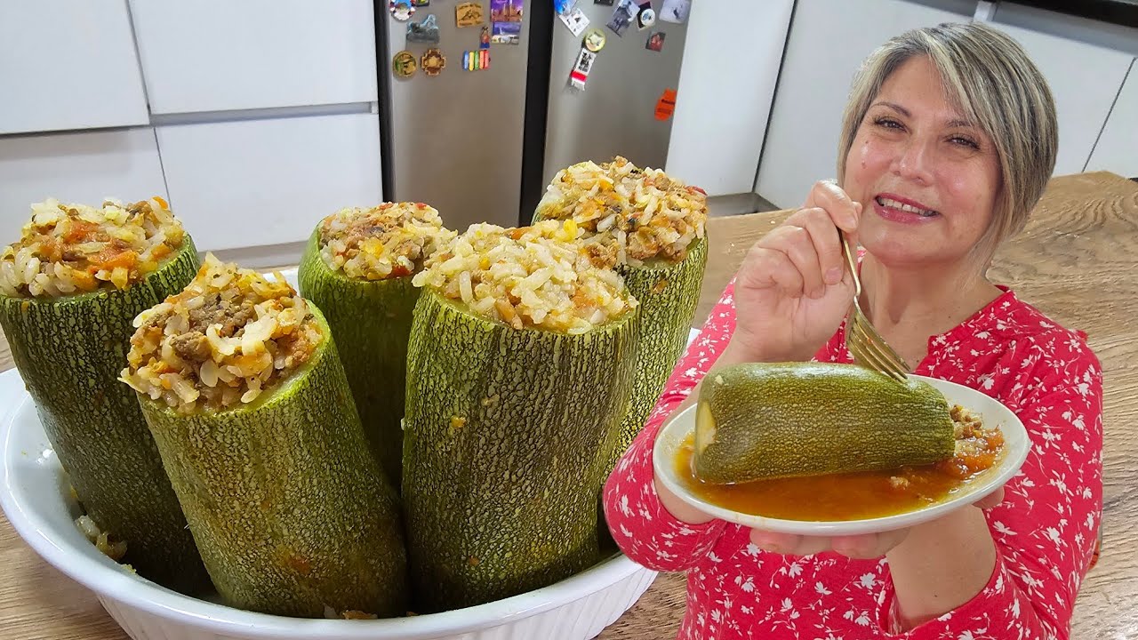 Zapallitos rellenos a la olla - Comida Casera - SilvanaCocina
