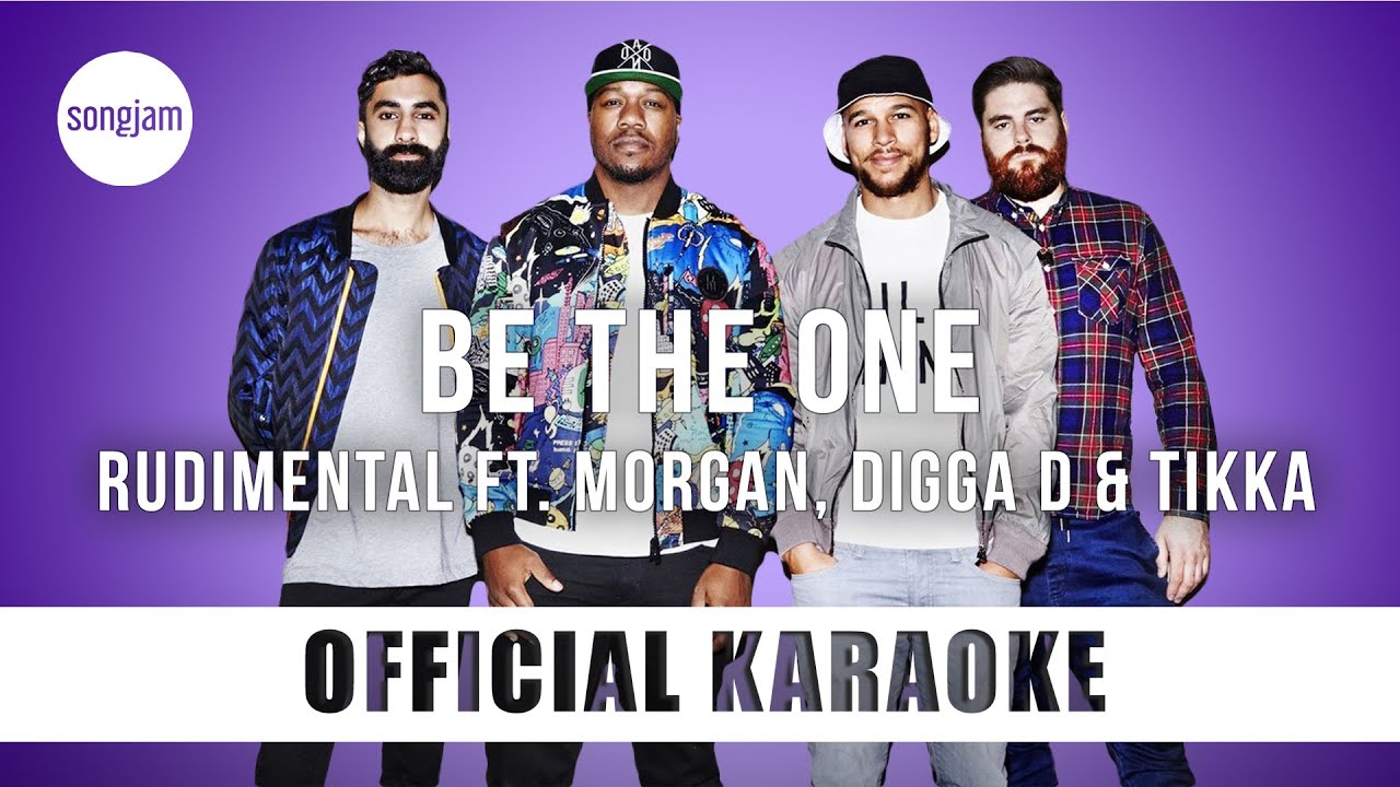 Rudimental - Be The One ft. Morgan, Digga D & Tike (Official Karaoke Instrumental) | SongJam