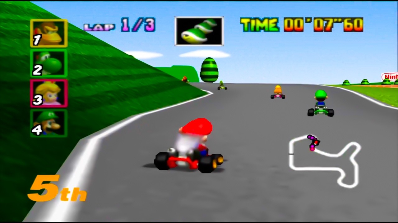 Mario Kart 64 - Mario Raceway [Mario]