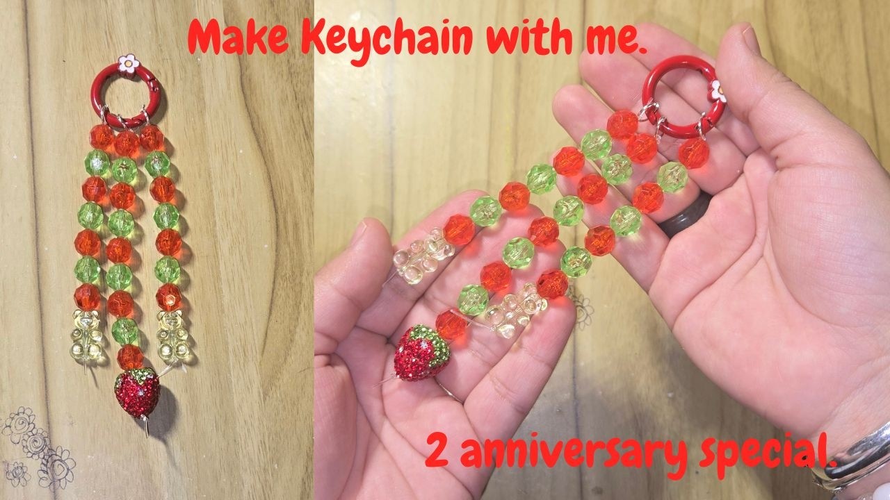 Make a key chain with me ✨2 anniversary special!!!!✨