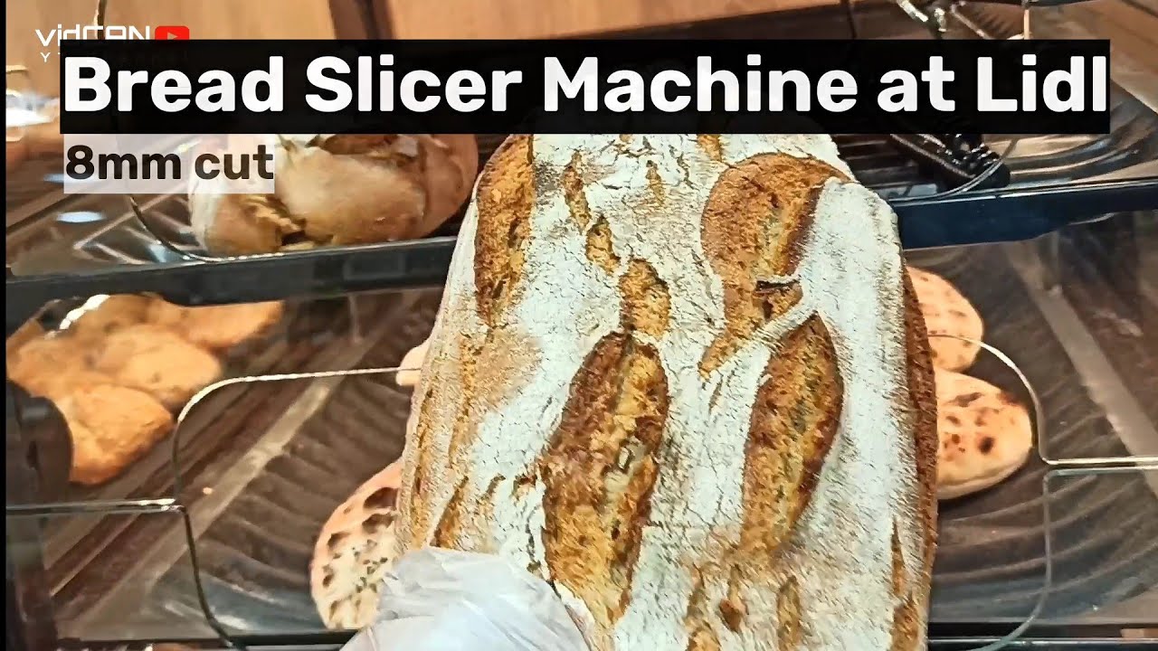 Bread Slicer Machine at Lidl   ASMR #lidl #asmrsounds #bread