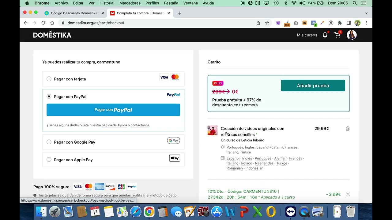 Código Descuento Domestika 2026 (Consigue un 10% EXTRA en todos los cursos)