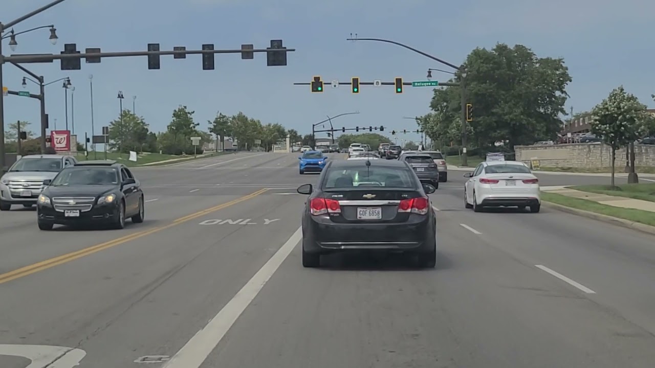 Driving Through Pickerington Ohio
