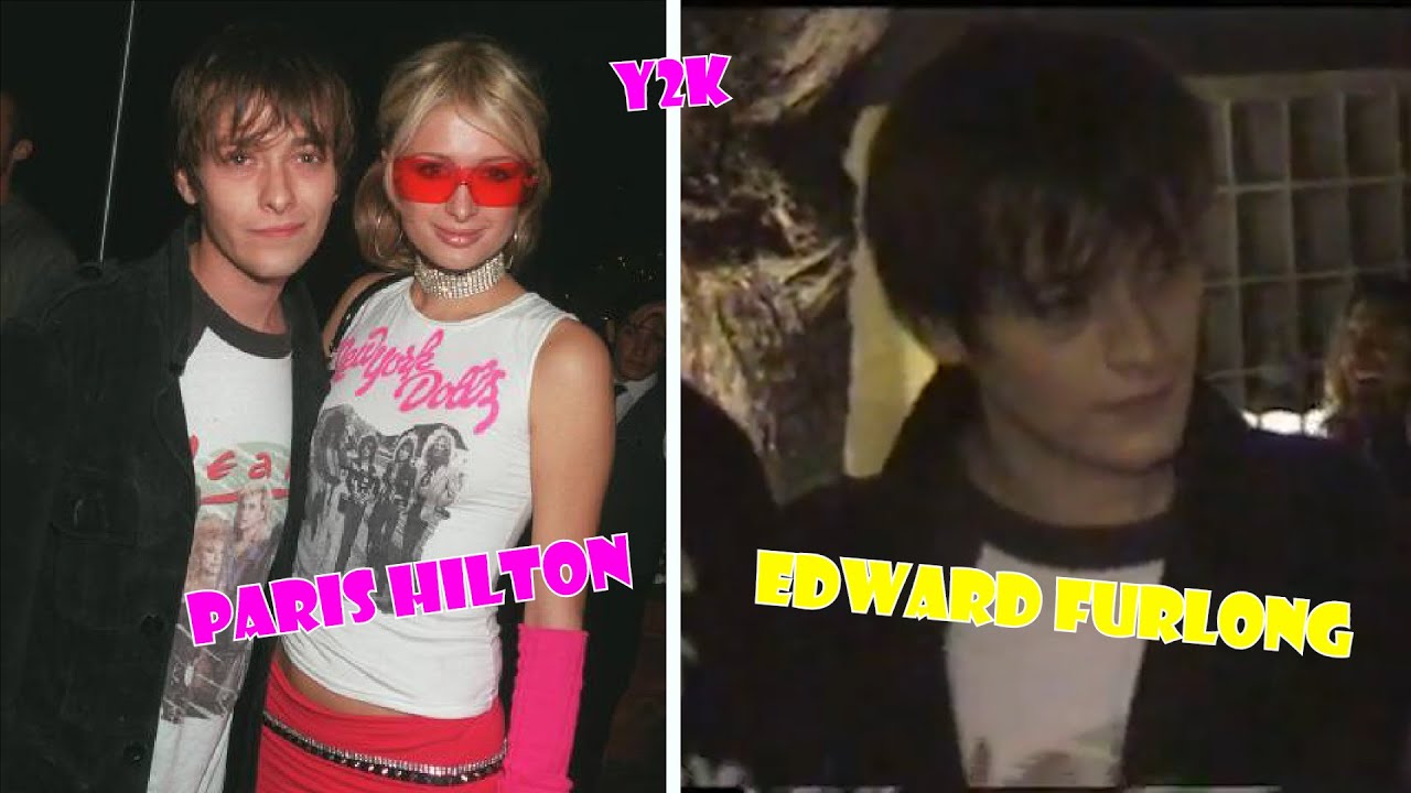 Edward Furlong and Paris Hilton (2000)