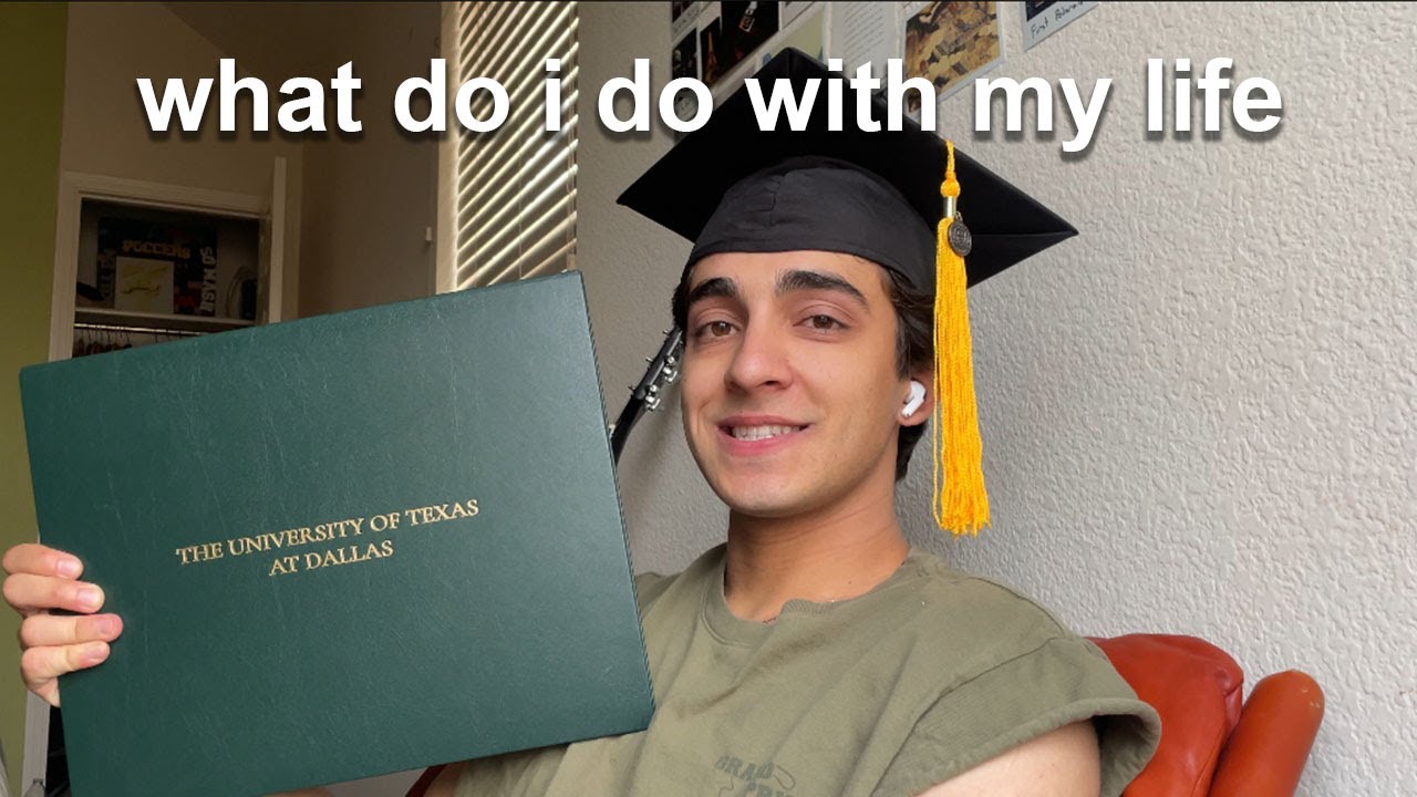 graduating except im crippled with existential dread