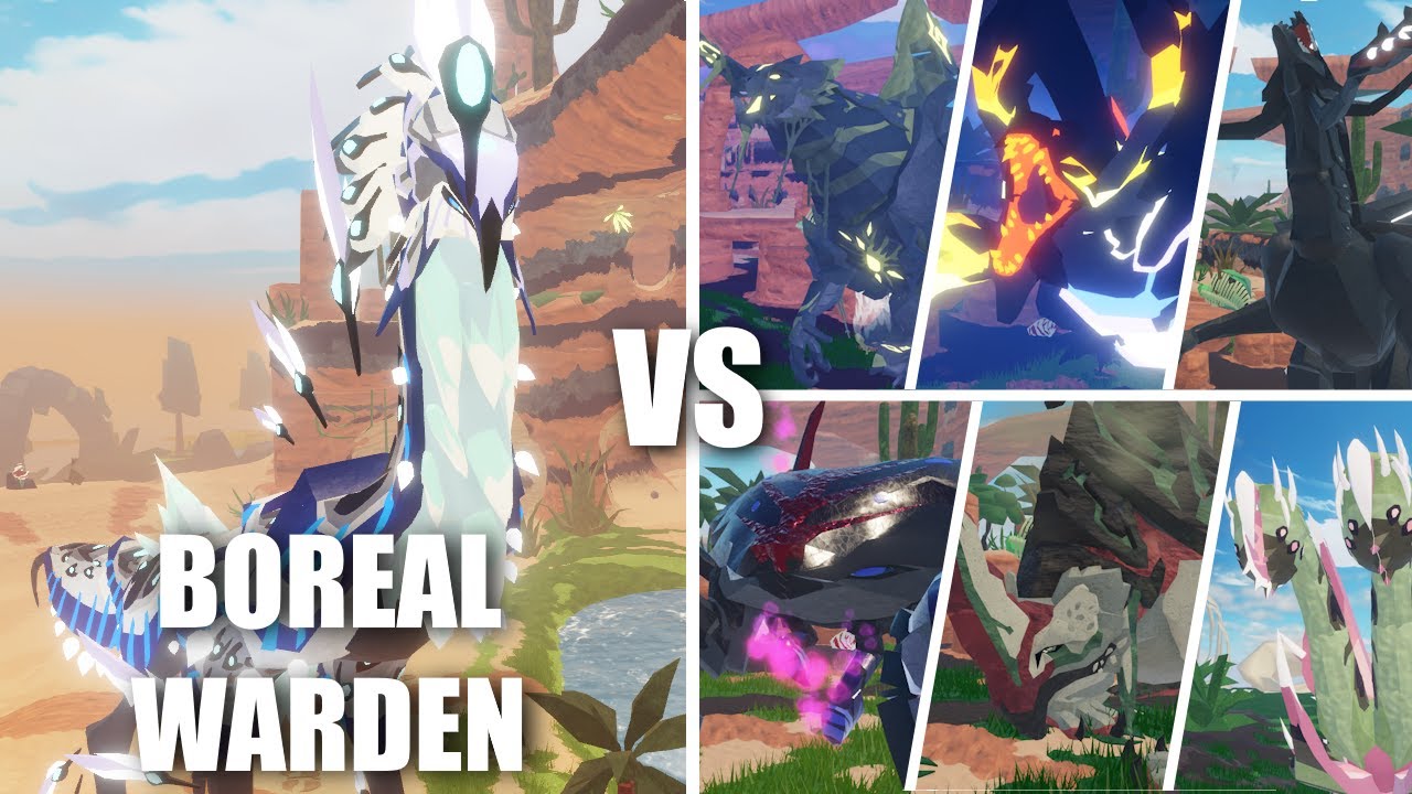 How Strong Is BOREAL WARDEN In Creatures Of Sonaria!