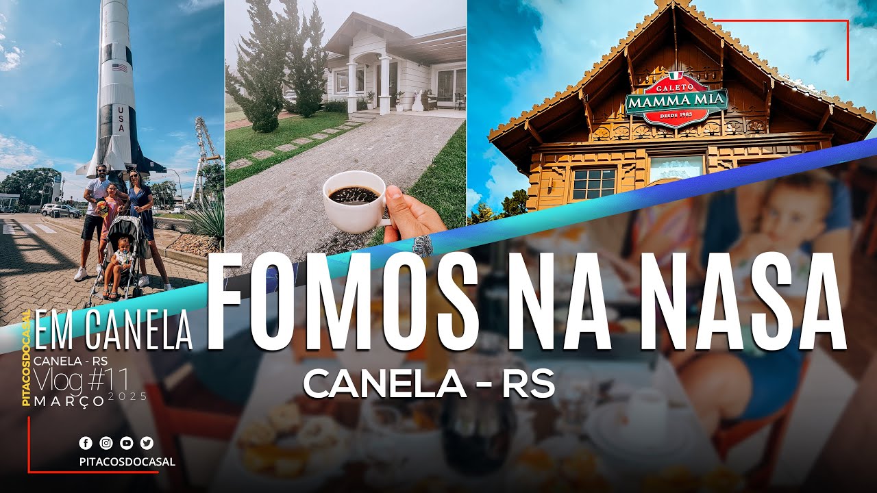 Fomos conhecer a NASA em Canela - RS | VLOG #011