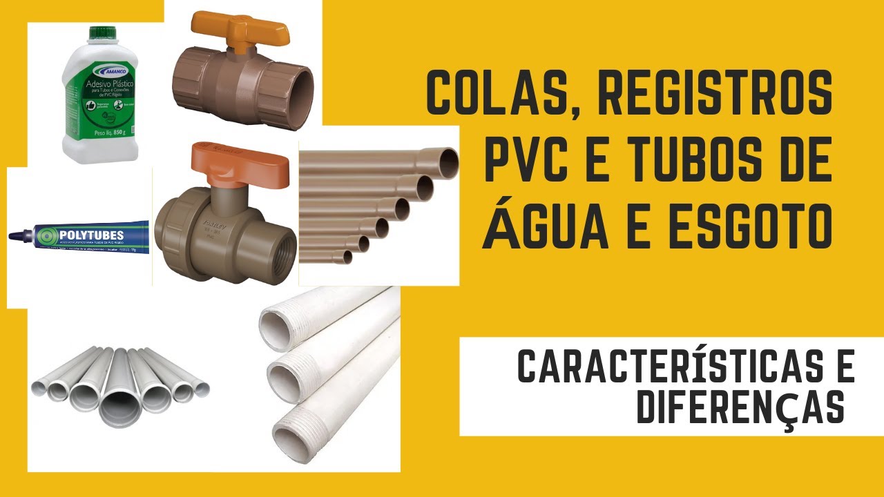 HIDRÁULICA - Colas, Registros PVC, Tubos. part4