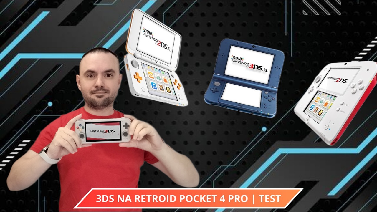 3DS na Retroid Pocket 4 Pro | Testy Gier | Bez 3D, ale z pazurem