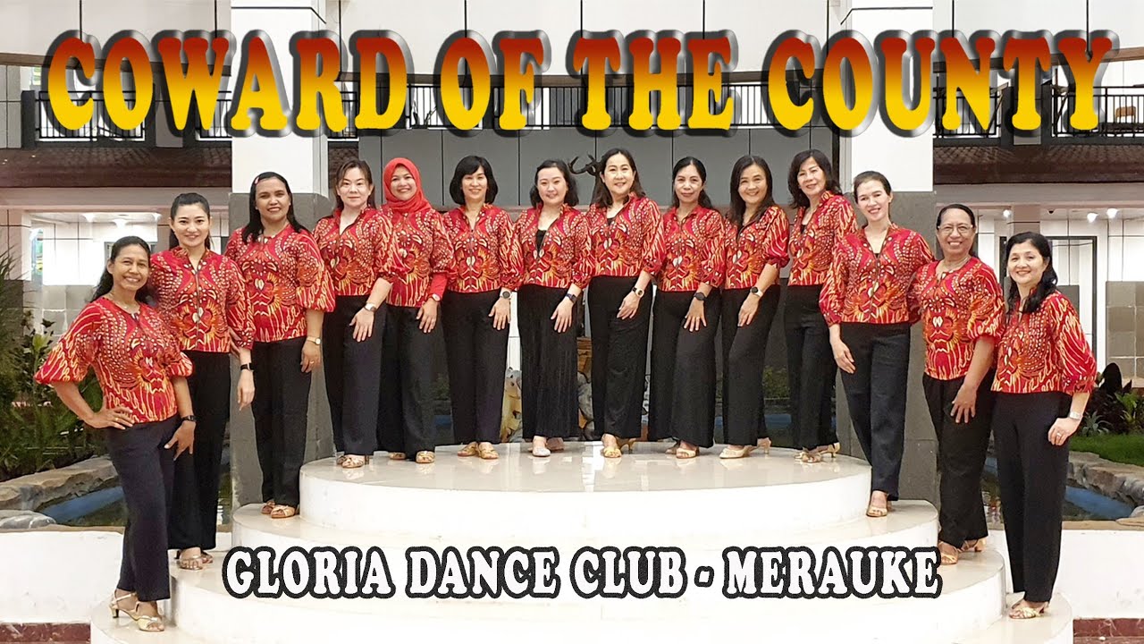COWARD OF THE COUNTY // LINE DANCE // Choreo CAECILIA M FATRUAN // GDC MERAUKE PAPUA SELATAN