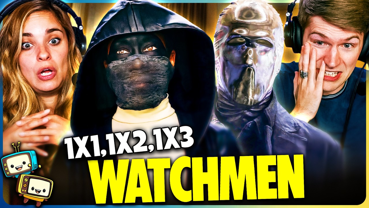 WATCHMEN (2019) Season 1 Episodes 1x1, 1x2, & 1x3 Reaction! | First Time Watch! | Regina King