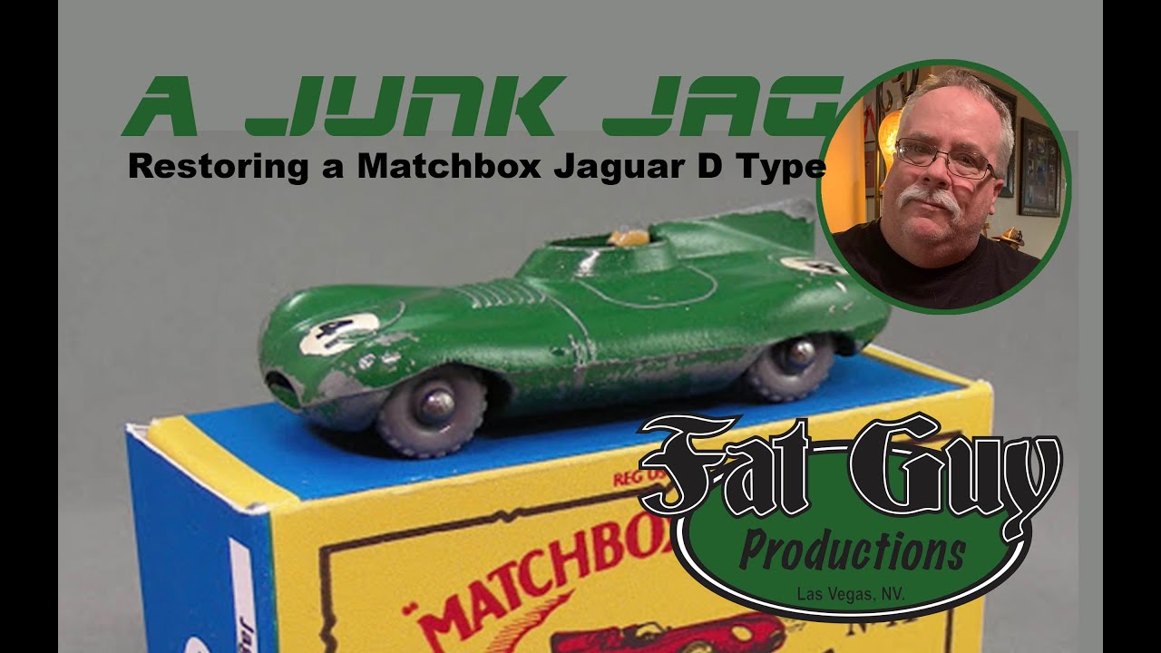 Restoring the Lesney Matchbox, Jaguar D Type