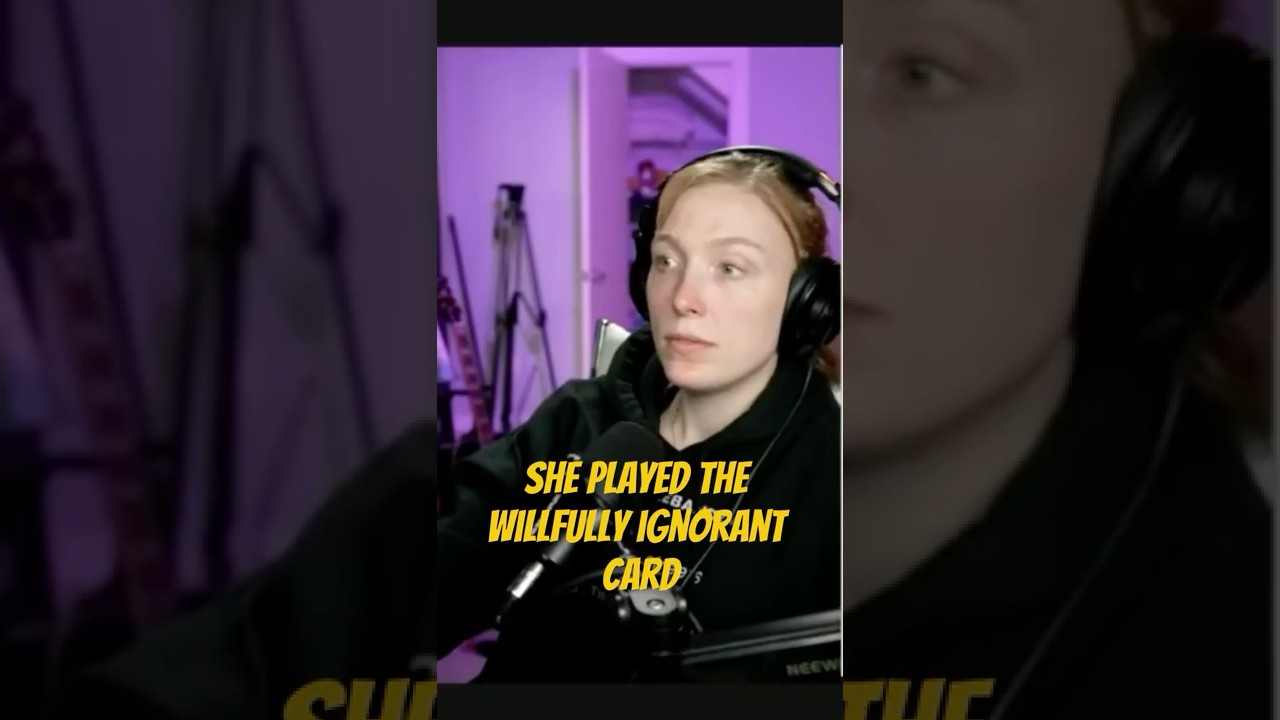 The sad fall of Hailey Welch... #haileywelch #hawktuah #redpill #pearl #based #masculinity