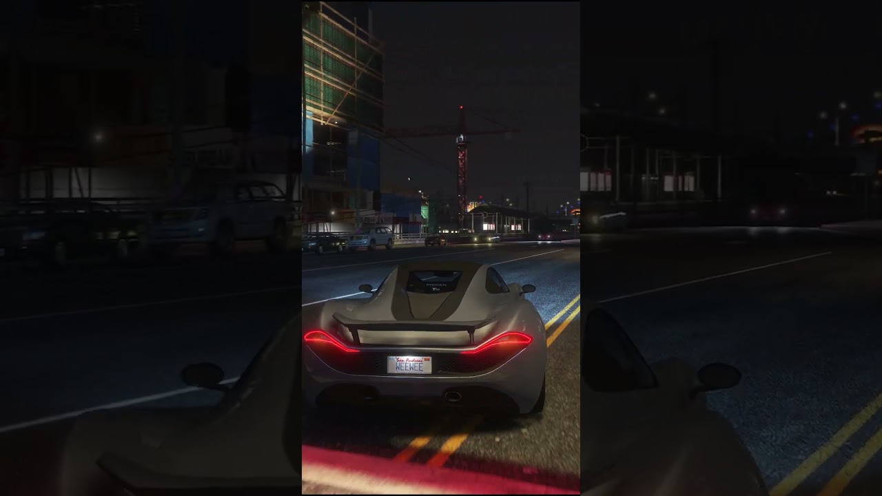GTA 5 Real Life Graphics NaturalVision - RTX 5090 - 4K Max Settings Night #rtx5090 #gta5 #gaming