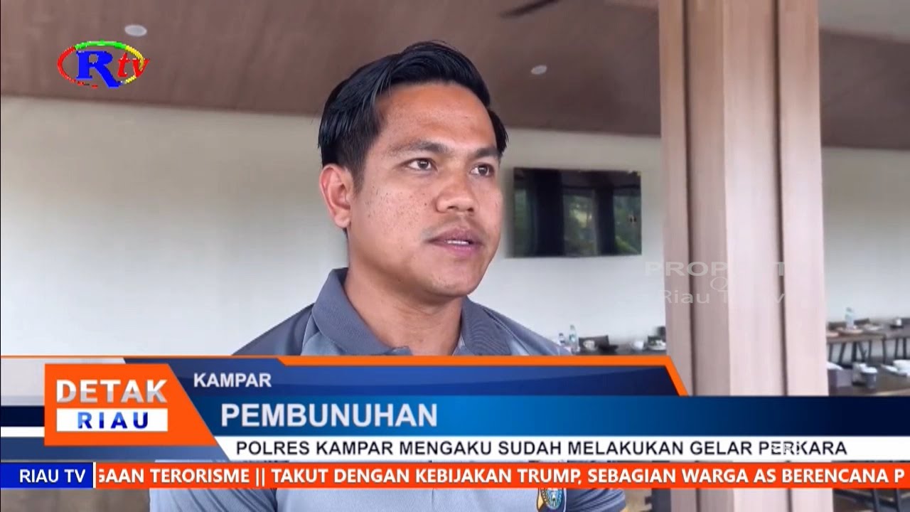 POLRES KAMPAR MENGAKU SUDAH MELAKUKAN GELAR PERKARA