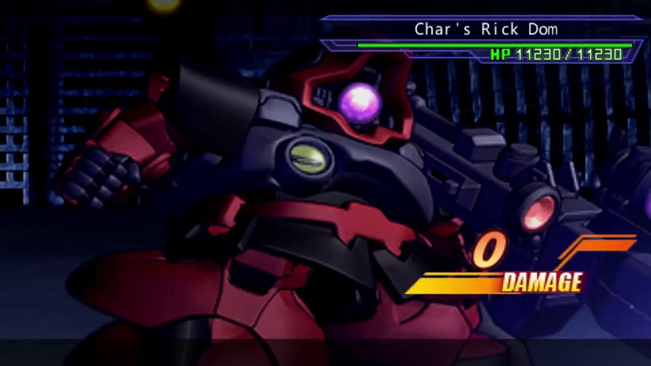 SD Gundam G-Generation Overworld - Rick Dom Char Custom All Animations HQ Texture Pack