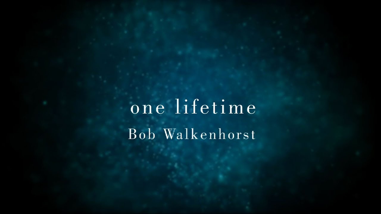 One LIfetime - Bob Walkenhorst - PROMO