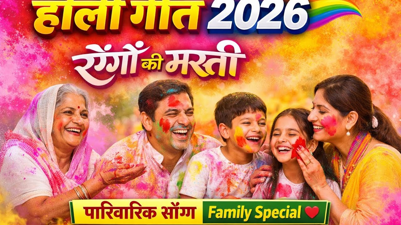 #होली_गीत_2026 🌈 | #पारिवारिक_सॉन्ग | Family Special Holi Geet | #Aiholisong