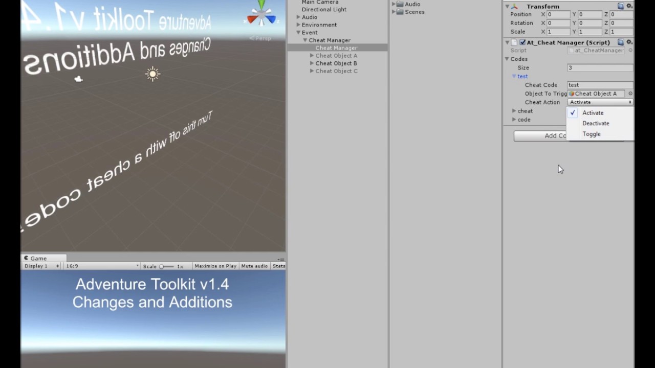 Example Reel 21 - Version 1.4 Changes & Additions