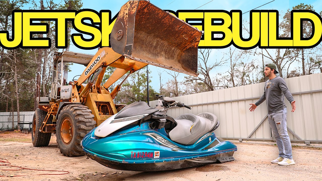 Rebuilding A Wrecked/ Flooded Yamaha JETSKI Part 1