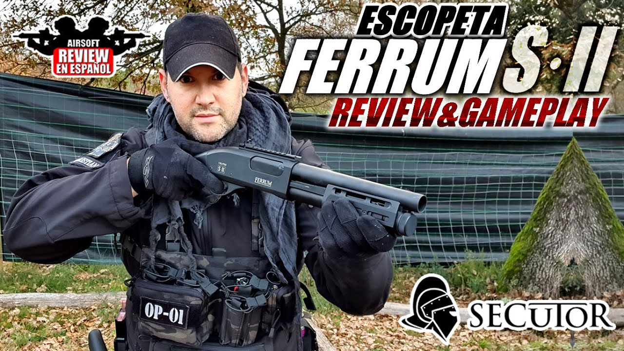 Pequeña, versátil y letal ! Escopeta VELITES FERRUM S·II de Secutor | Airsoft Review en Español