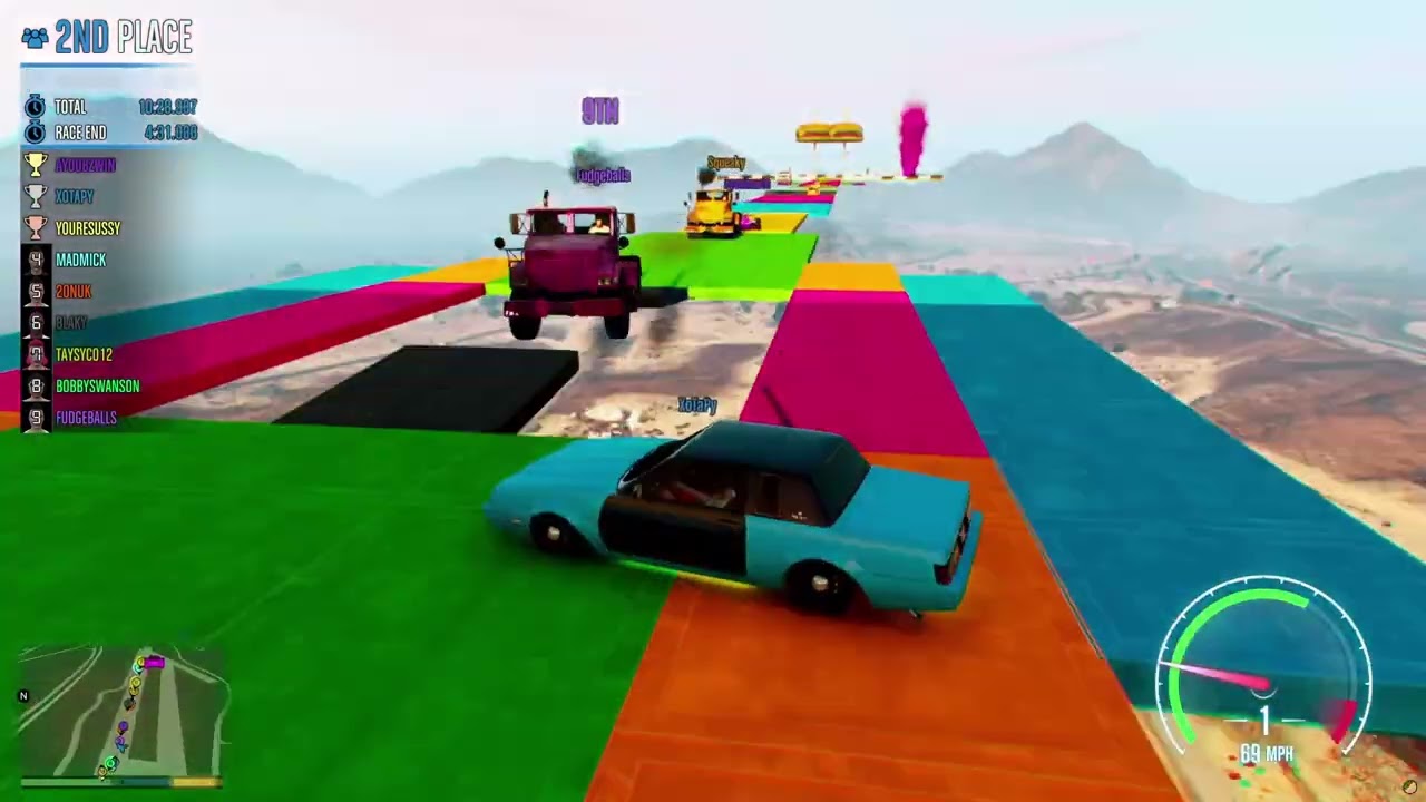 Победа на сантиметри!!!Transform race