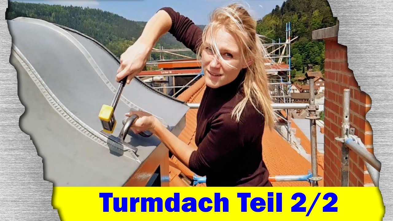 Ein Turmdach decken Teil 2/2