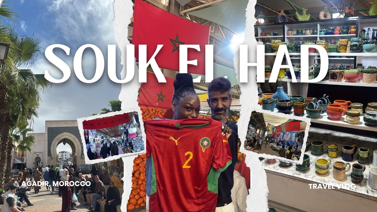 INSIDE THE LARGEST MARKET IN AFRICA 🇲🇦 | SOUK EL HAD, AGADIR, MOROCCO