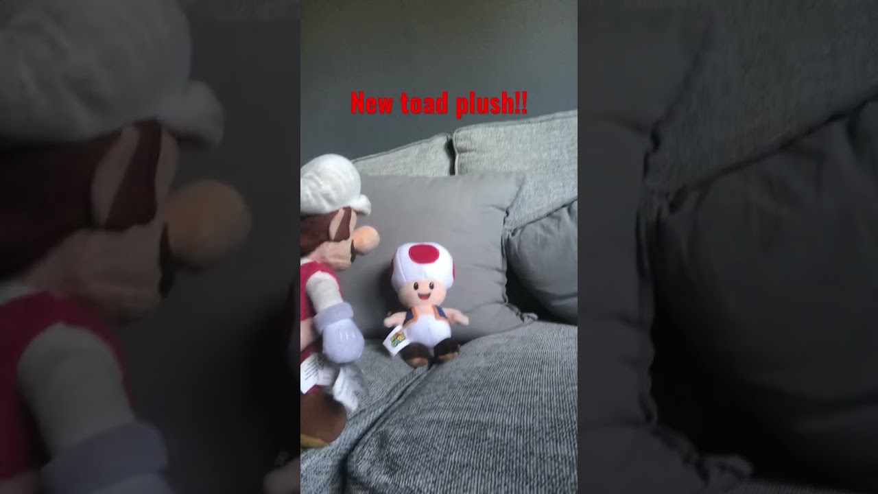 I&rsquo;ve got the new toad plush !!!