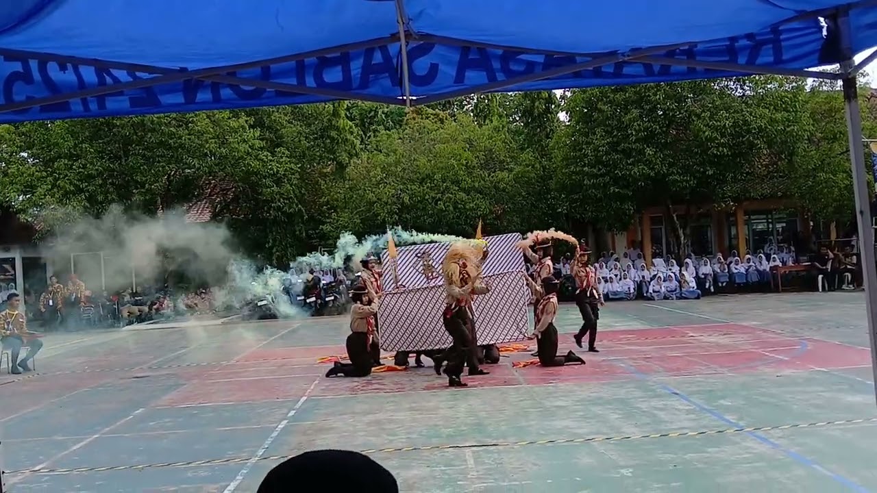 Penampilan Semaphore Dance SMP N 2 Manyaran di Smansawur Scout Competition 2026