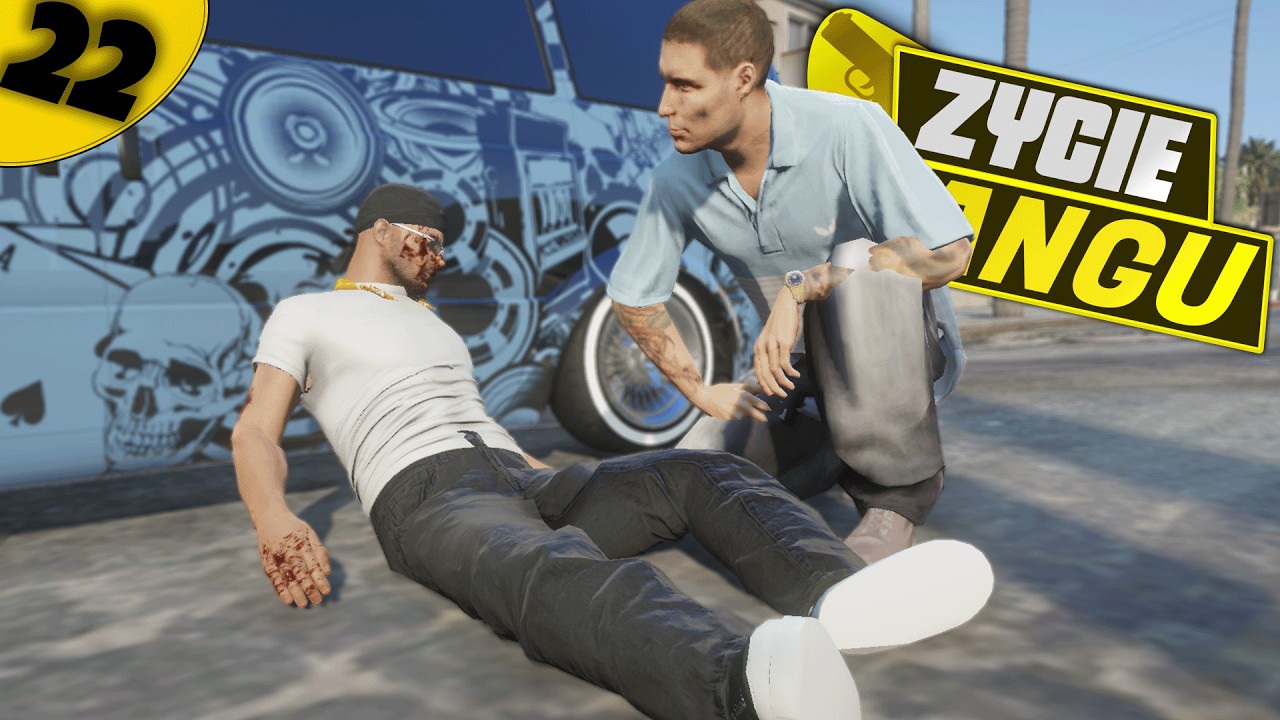 GTA V ŻYCIE GANGU #22 TO KONIEC...😭