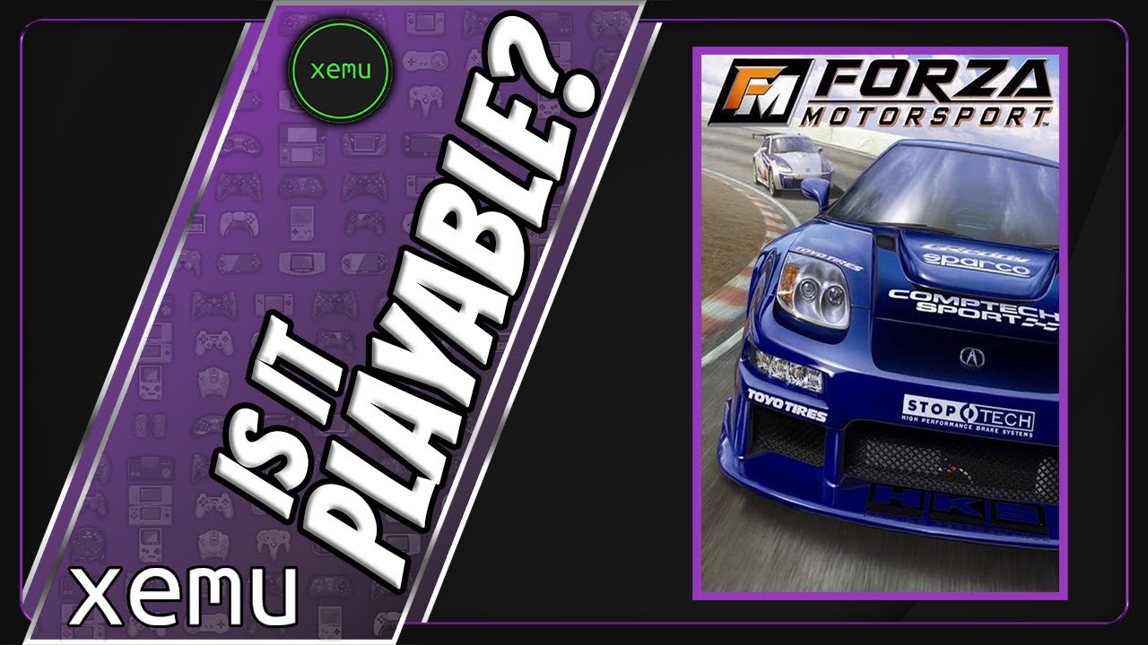 Is Forza Motorsport Playable? Xemu Gameplay [Beelink GTR6]