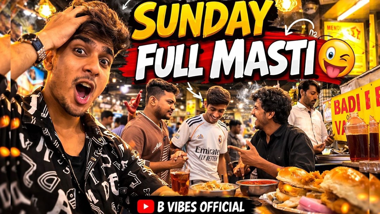 Aaj Sunday Ko Ho Gayi Full Masti 😂 | Crazy Fun Day With Friends | Indian Daily Vlog