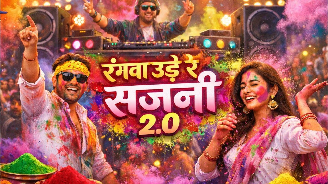 रंगवा उड़े रे सजनी 2.0 Rangwa Uda Re Sajni #HoliSong #BiharKiHoli #Latest होली song 2026