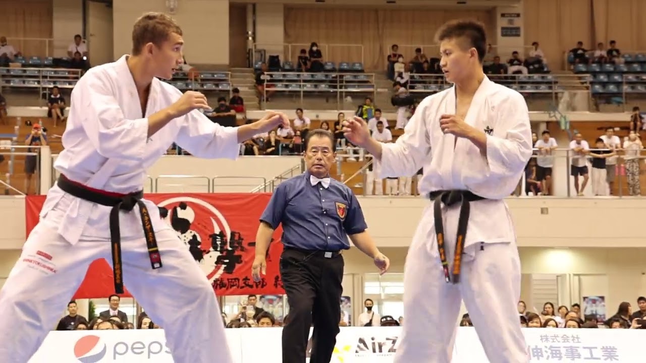 【新極真会】第36回全九州大会　アンジェイ・キンザースキーvs前平斗真 SHINKYOKUSHINKAI KARATE