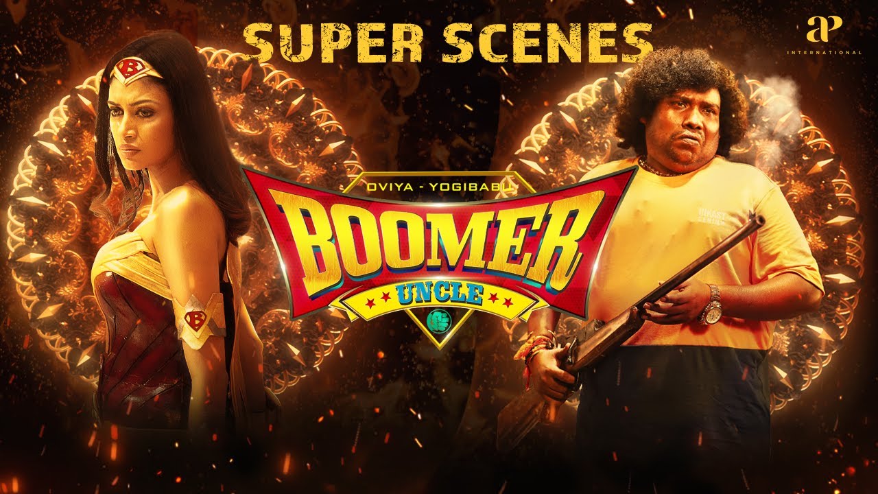 Boomer Uncle Super Scenes | Epic Fun, Superheroes, and Nonstop Laughs ! | Oviya | Yogi Babu