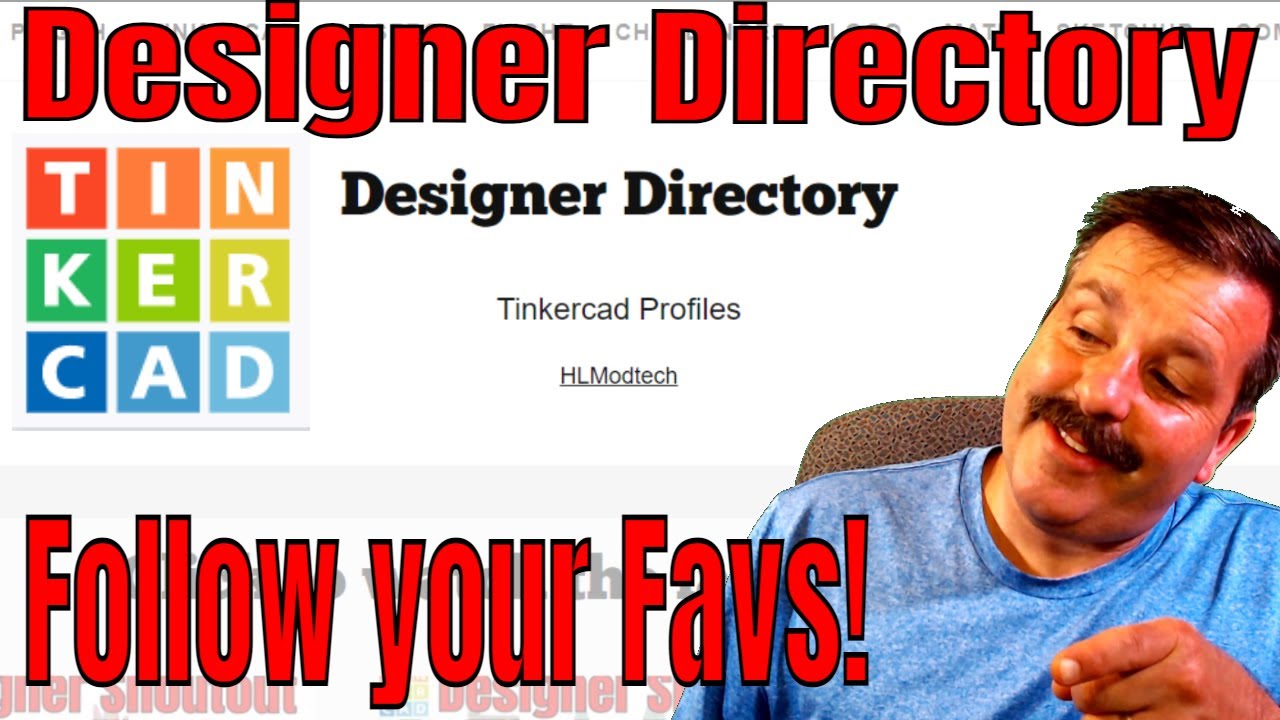 A Tinkercad Designer Directory |  Share your Profile | Simple Steps
