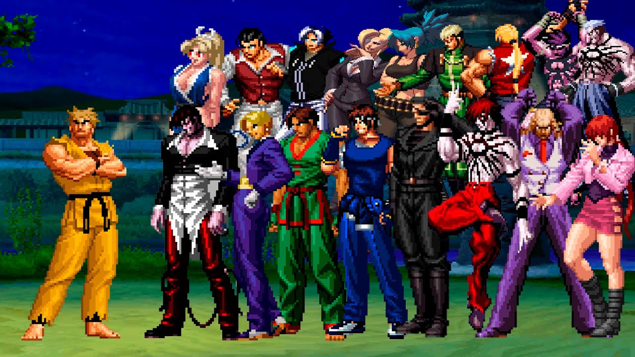 God Ryo Vs Super The King Of Fighters Team Mugen