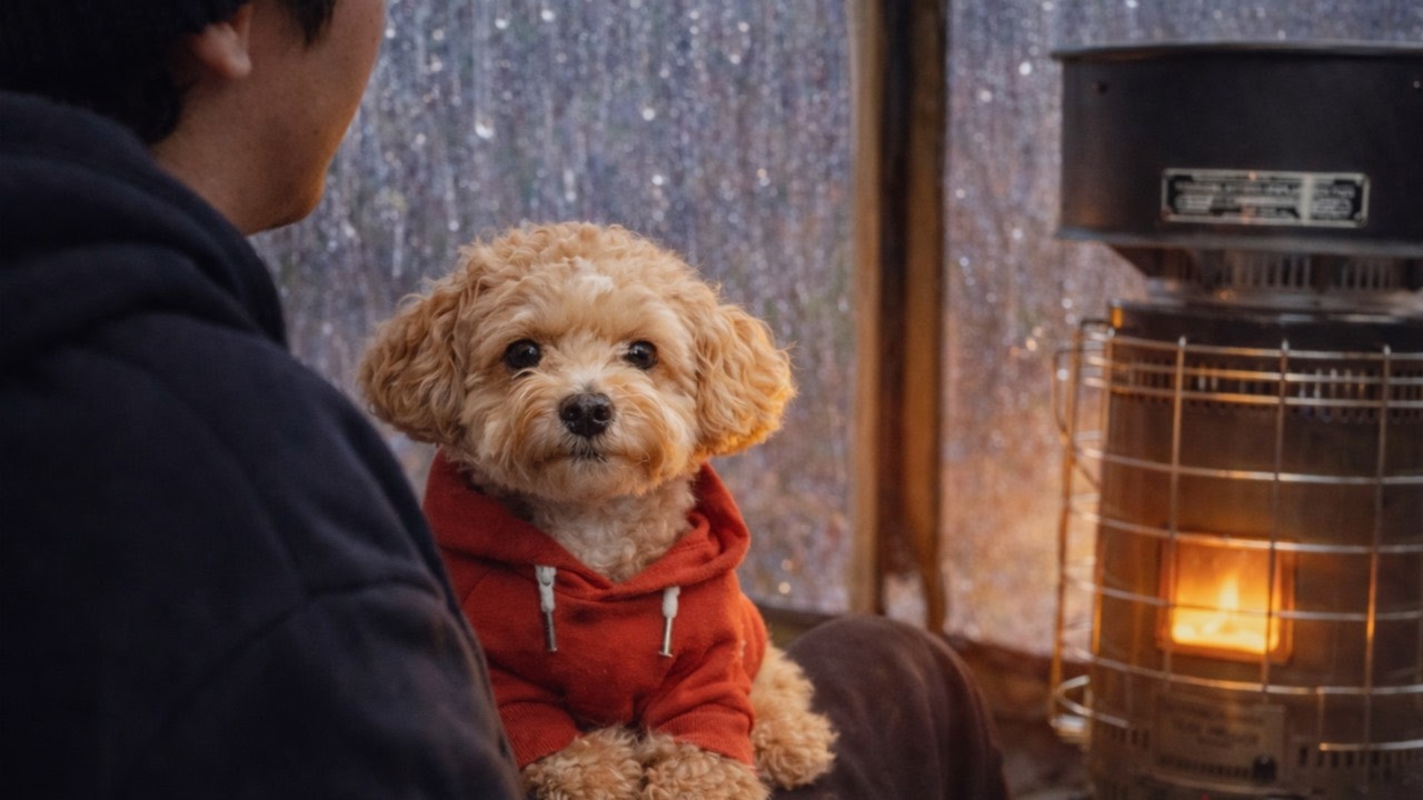 2 часа звуков дождя для сна 🌧️ | Кемпинг ASMR в палатке в дождливый день 🐶