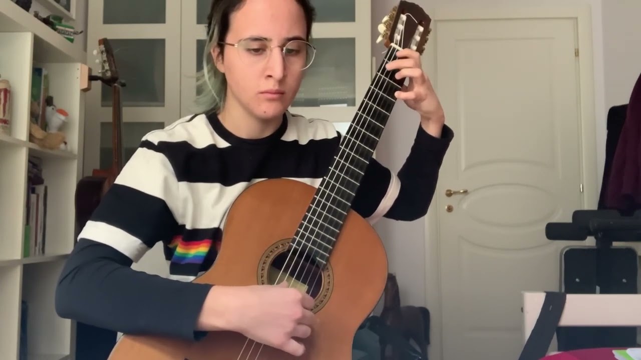 Studi per chitarra, prova esame d’ammissione