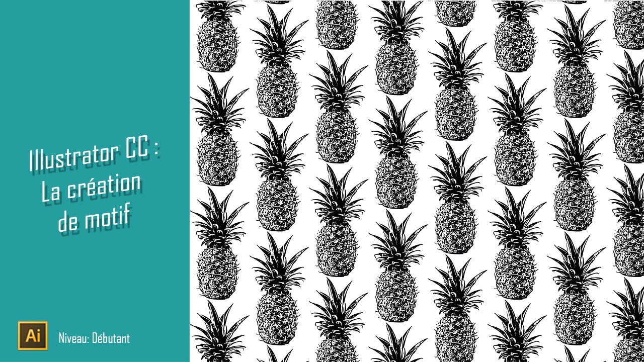 La création de motif dans Illustrator CC