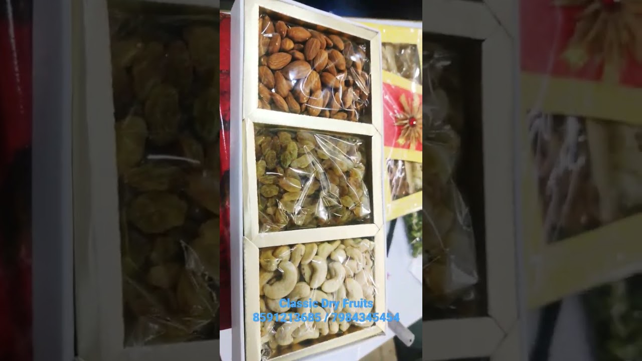 Dry Fruits Gifting @ Classic Dry Fruits, E16, APMC, Vashi.